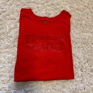 Red Levi’s Top